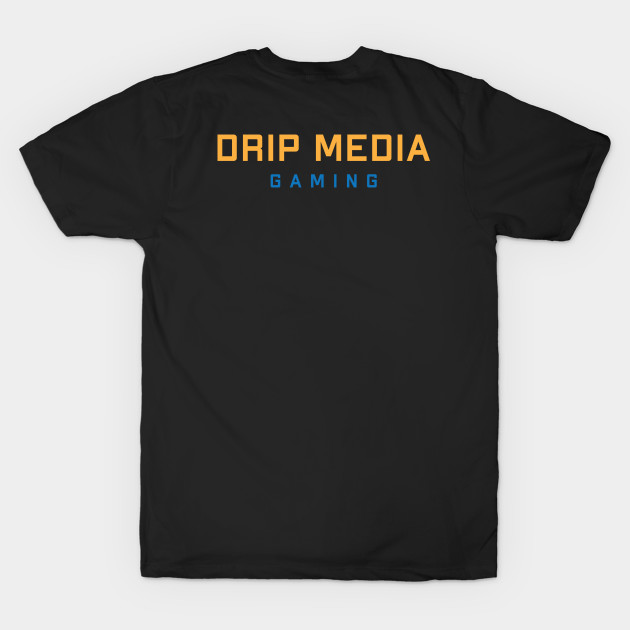 DMG white logo pocket front & back by Drip Media Gaming Store